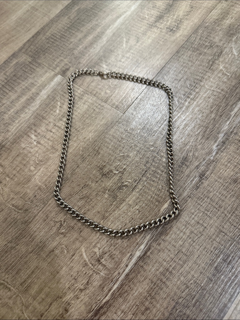 Classic Women's Silver Chain Necklace